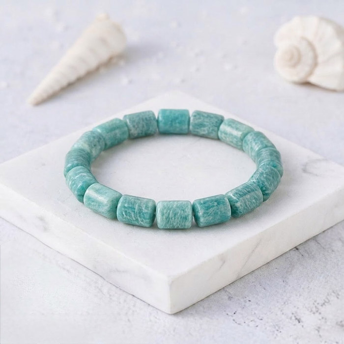 Natural Amazonite Bracelet - No:2000