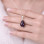 925 Silver Natural Amethyst Pendant