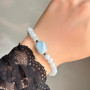 6mm Natural Aquamarine Bracelet