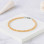 4 mm Natural Citrine Stone Bracelet - No : BR004