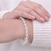 8mm Natural Crystal Quartz Bracelet