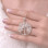 Natural Crystal Quartz Pendant - Tree Of life