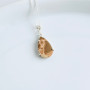 925 Sterling Silver Natural Jasper Pendant
