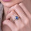 925 Silver Kyanite Stone Ring