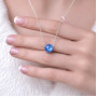 925 Silver Blue Kyanite Stone Pendant