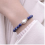 6mm inci ile Lapis Lazuli Bileklik