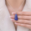925 Silver Natural Lapis Lazuli Pendant