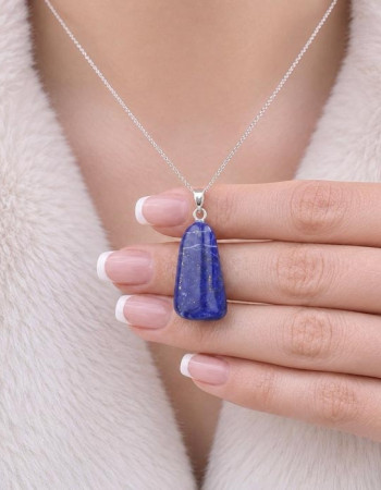 925 Silver Natural Lapis Lazuli Pendant