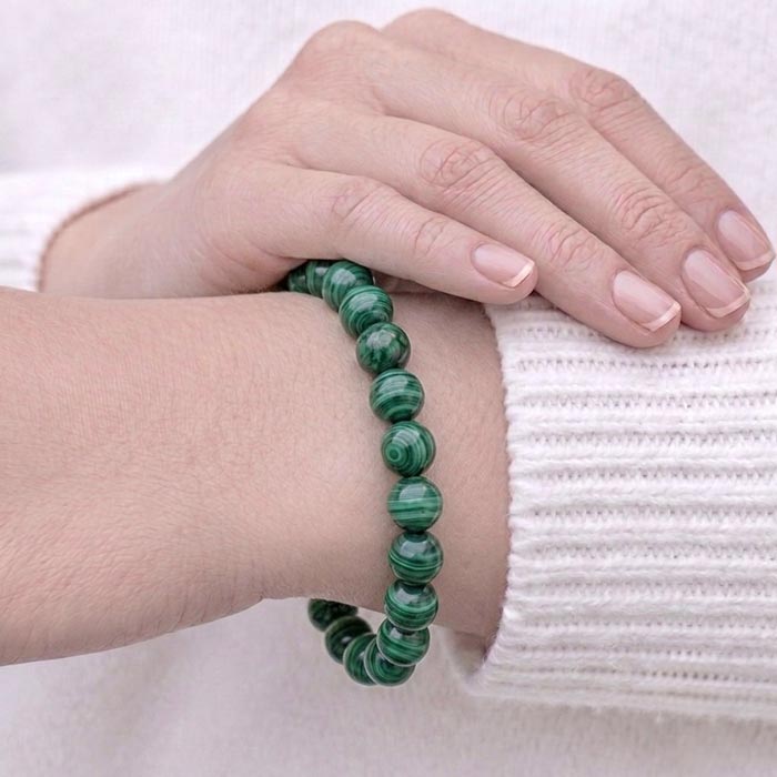 اسورة حجر الملكايت الطبيعي ( ملكيت ) 8 ملم بجودة عالية