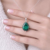 925 Silver Malachite Stone Pendant