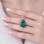 925 Silver Malachite Stone Pendant