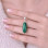925 Silver Malachite Stone Pendant