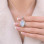 925 Silver Moonstone Pendant  - Oval Shape