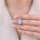 925 Silver Moonstone Pendant - Drop Shape