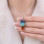 Seven Chakras Natural Stone Pendant