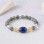 Multi Stone Bracelet , 8mm Labradorite , Citrine , Sodalite & Crystal Quartz Bracelet