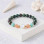 Multi Stone Bracelet , 8mm Blood Stone , Amazonite , Sunstone & Moonstone Bracelet
