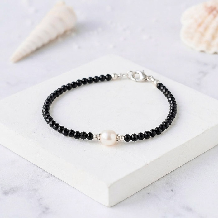 4 mm Spinel Stone Bracelet - No : BR004