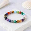 Seven Chakras Bracelet , More Than 12 Kind Of Gemstone in One Bracelet