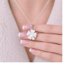 Natural Mother Of Pearl ( Shell ) Necklace
