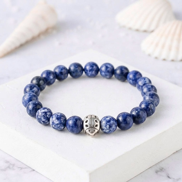 8mm Sodalite Stone Bracelet