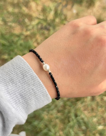4 mm Spinel Bileklik - No : BR004