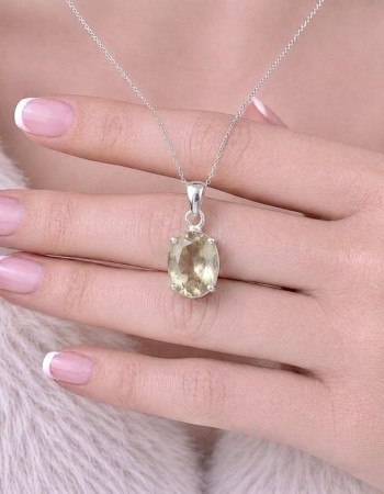 925 Silver Natural Zultanite Stone Pendant