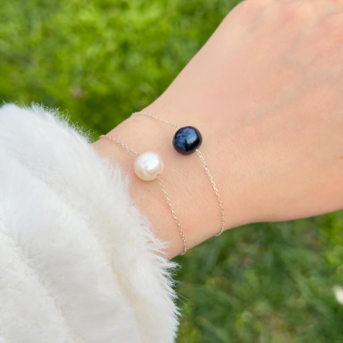 White Pearl Bracelet - NO:25001