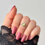 925 Silver Natural Peridot Stone Ring