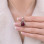 925 Silver Natural Red Ruby Stone Pendant