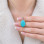 925 Silver Natural Turquoise Stone Pendant