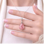 925 Sterling Silver Sun stone Pendant