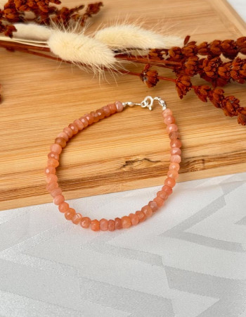4mm Sun stone Bracelet - No : BR004