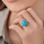 925 Silver Natural Turquoise Stone Ring