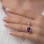 925 Silver Natural Amethyst Necklace