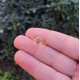 925 Sterling Silver Citrine Stone Ring - No : 1300