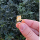 925 Sterling Silver Citrine Stone Ring - Raw Shape