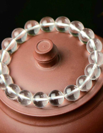 8mm Kristal Kuvars Taşi Bileklik