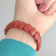 Natural Red Jasper Bracelet - Special Cut