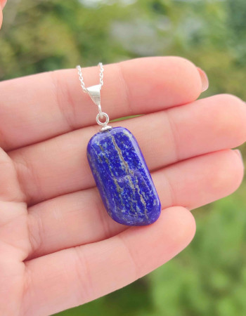 925 Silver Natural Lapis Lazuli Pendant