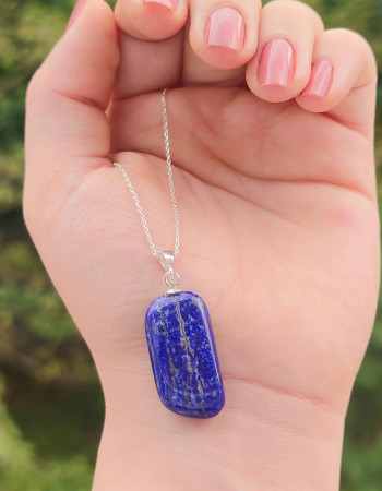 925 Silver Natural Lapis Lazuli Pendant
