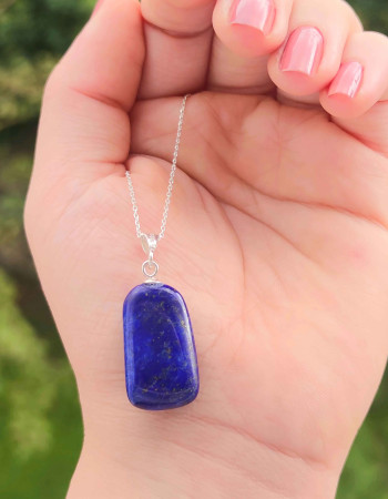 925 Silver Natural Lapis Lazuli Pendant