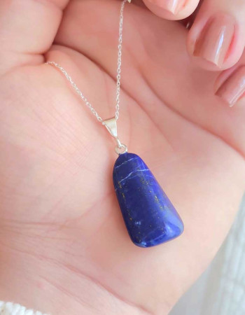 925 Silver Natural Lapis Lazuli Pendant