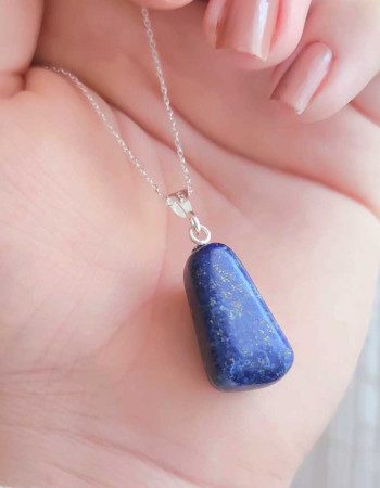 925 Silver Natural Lapis Lazuli Pendant