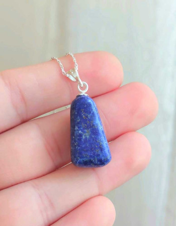 925 Silver Natural Lapis Lazuli Pendant