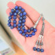 925 Silver 8mm Lapis Lazuli Rosary