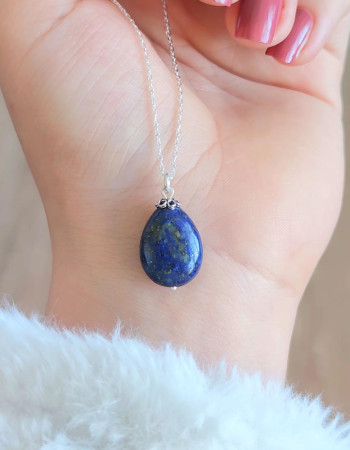925 Silver Natural Lapis Lazuli Pendant