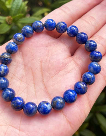 8mm Natural Lapis Lazuli Bracelet