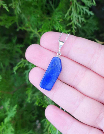 925 Silver Natural Lapis Lazuli Pendant