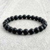 8mm Mat Siyah Oniks Bileklik